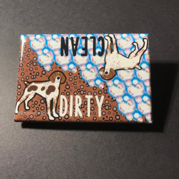 German Shorthaired Pointer Dog Dishwasher Magnet - Picture 3 of 4